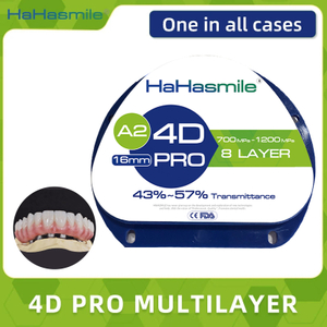 71 mm 4D Pro meerlaags zirkoniablok