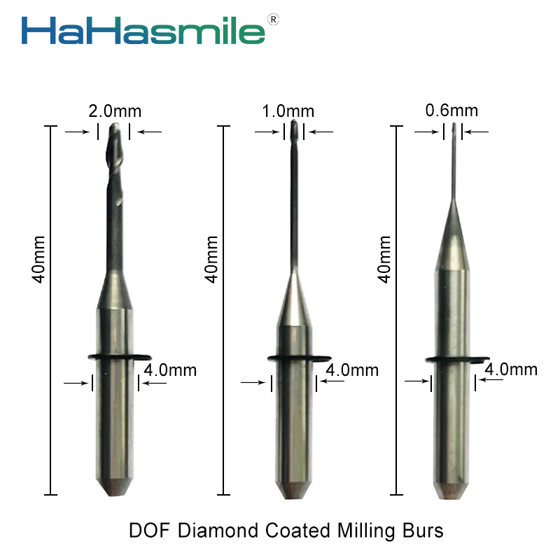 Dof zirconia freesburs