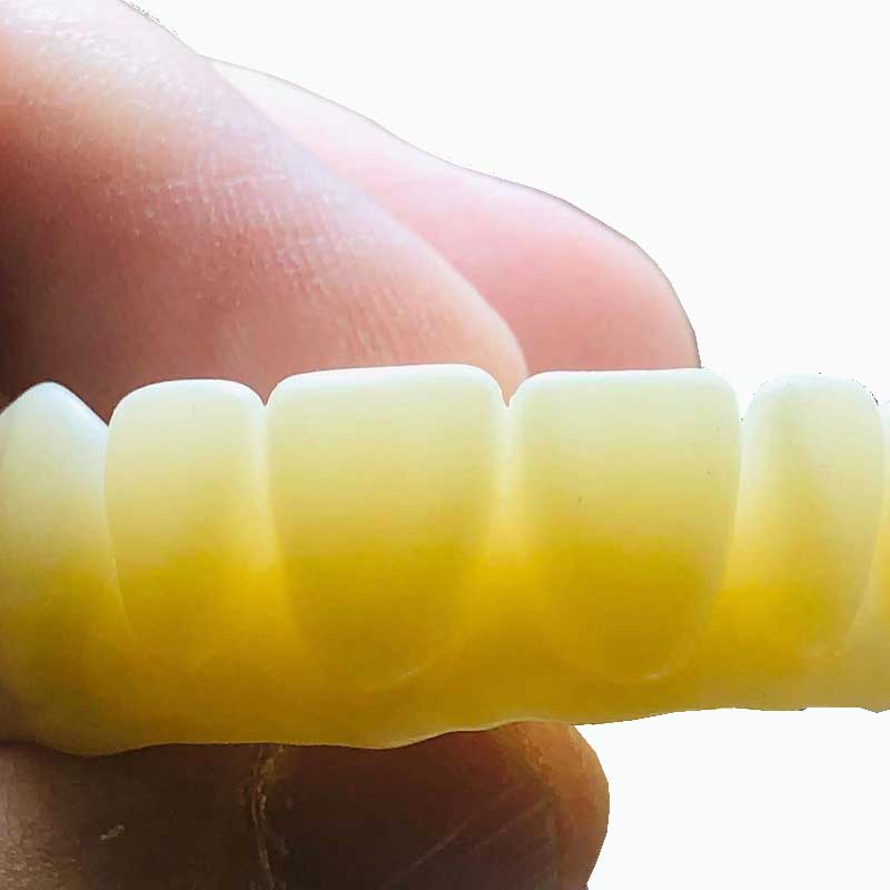 98mm 4D بلوك الزركونيا متعدد الطبقات 