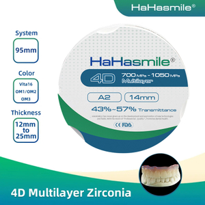95 mm 4D meerlaagse zirkoniablokken