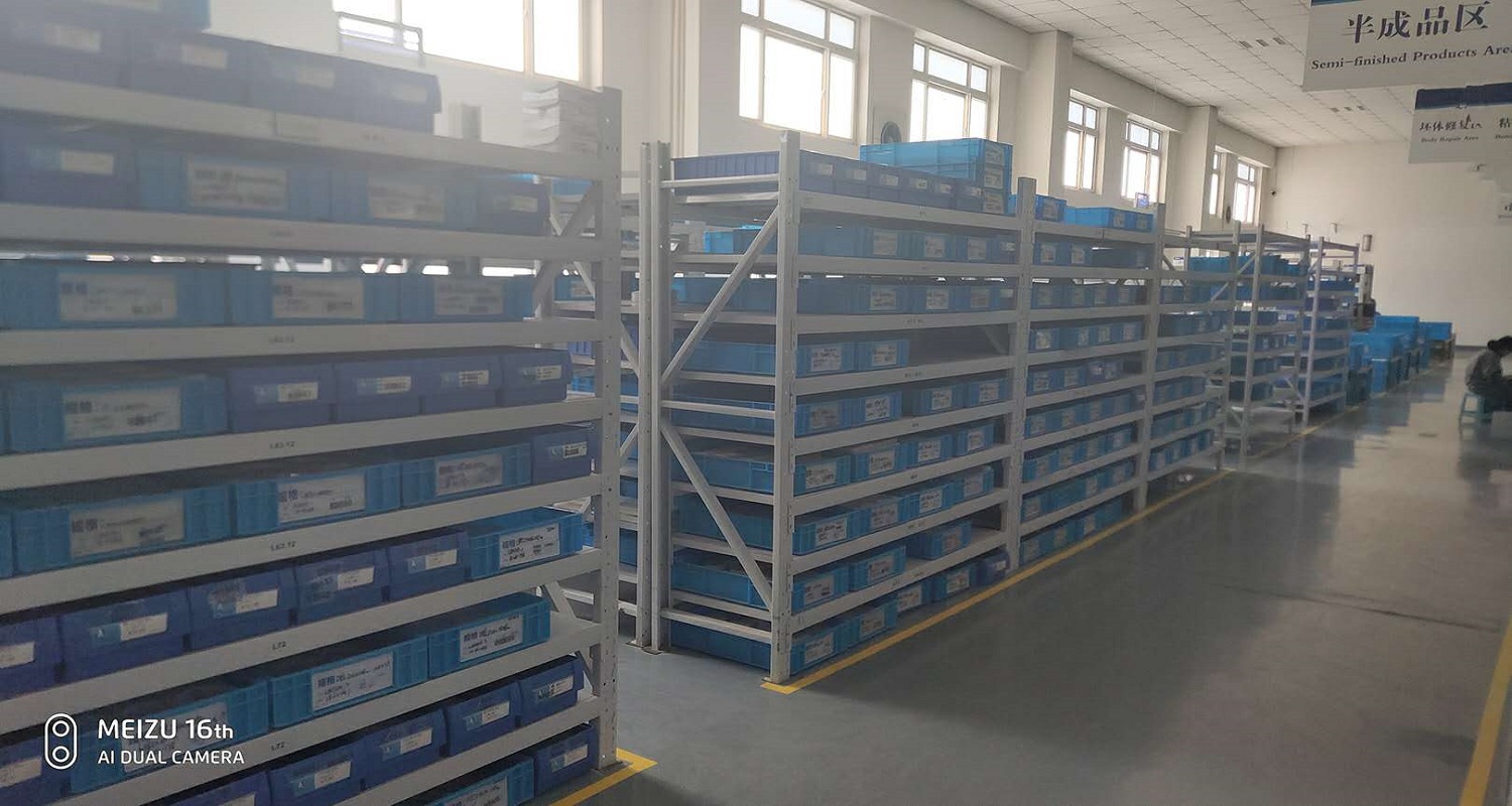 área de produtos semi-acabados